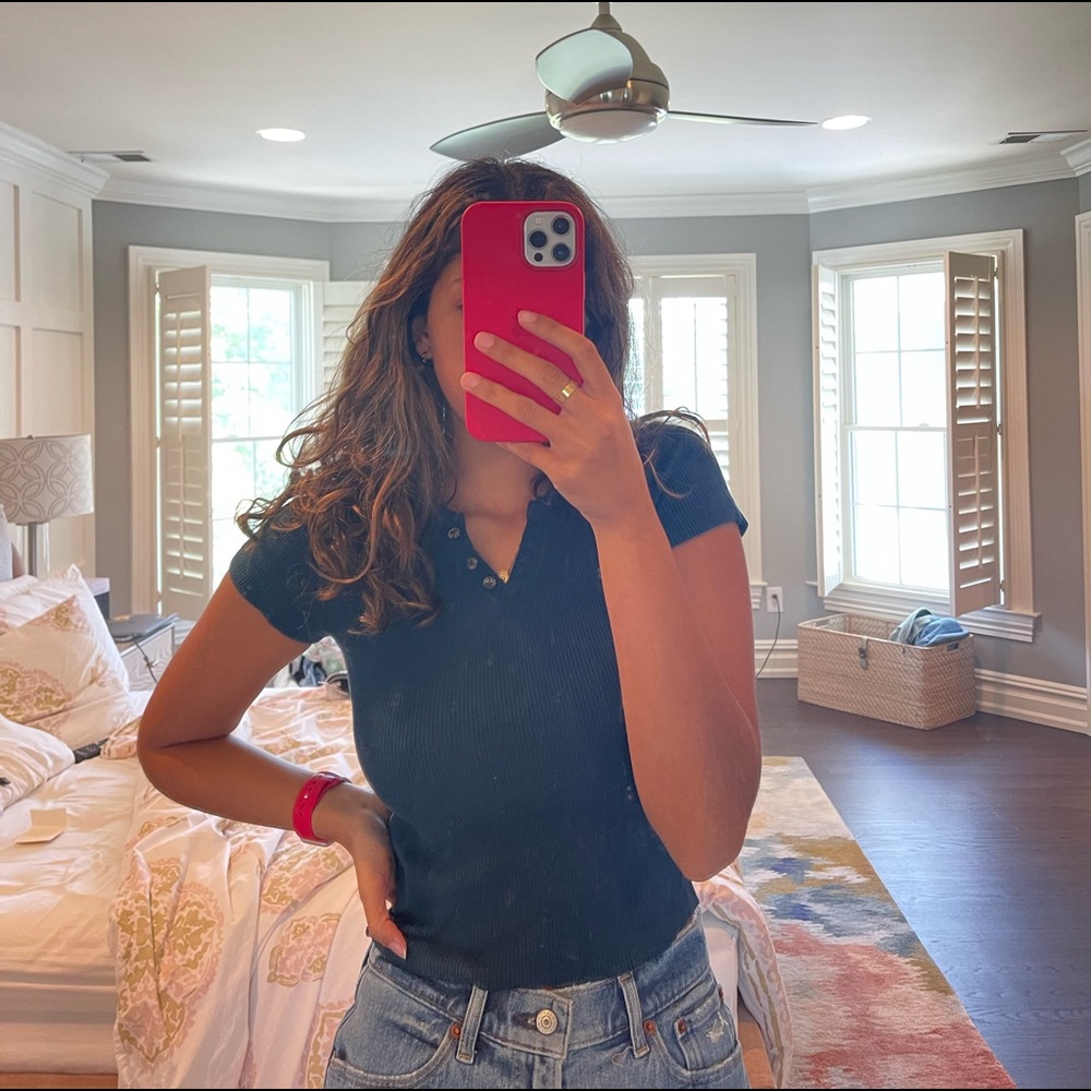 Blue shirt